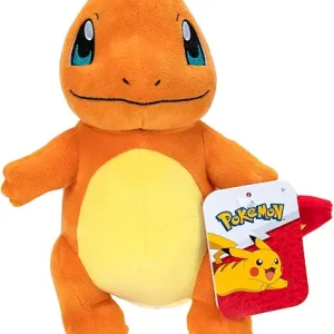 Pokémon Charmander Plush - 8-Inch Soft Plush with Authentic Details